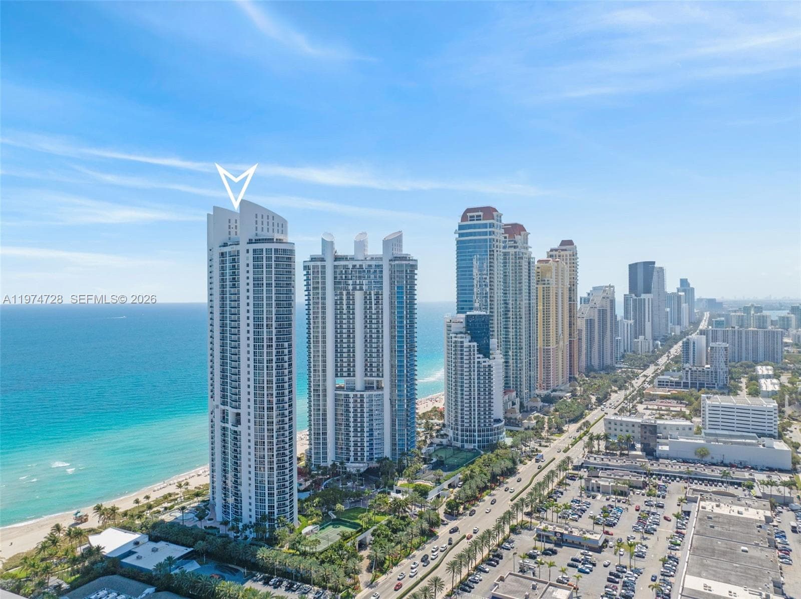 Condominium at 18201 Collins Ave # 2008, Sunny Isles Beach FL 33160