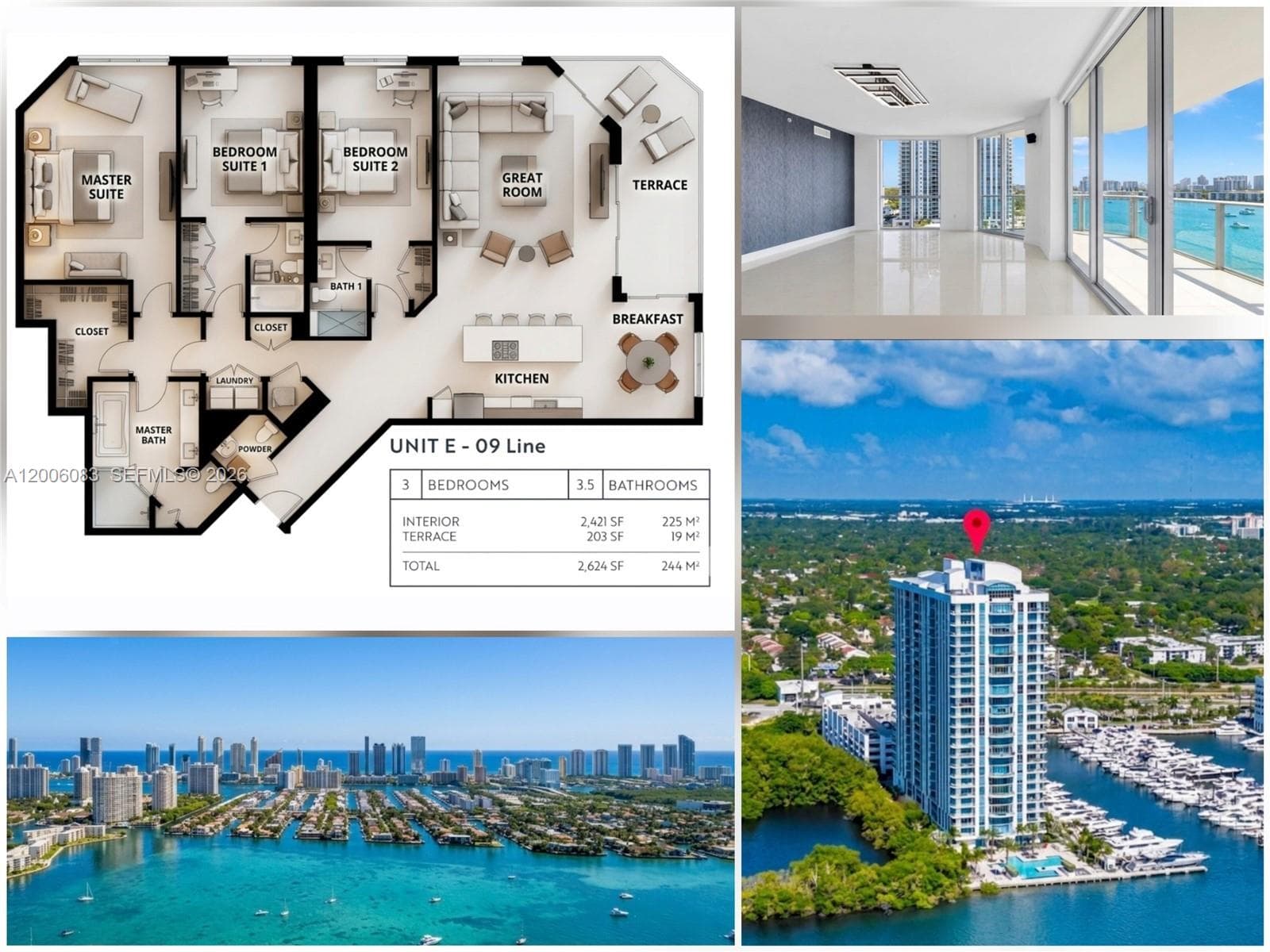 Condominium at 17111 Biscayne Blvd # 909, North Miami Beach FL 33160
