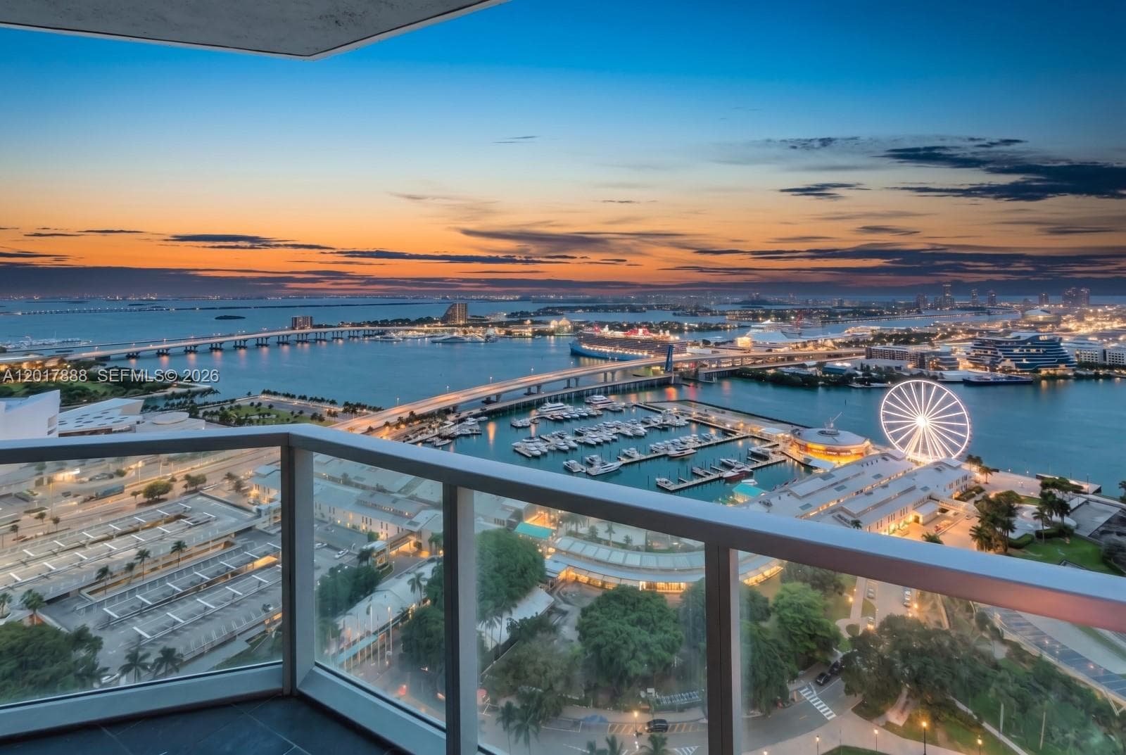 Condominium at 244 Biscayne Blvd # 3602, Miami FL 33132