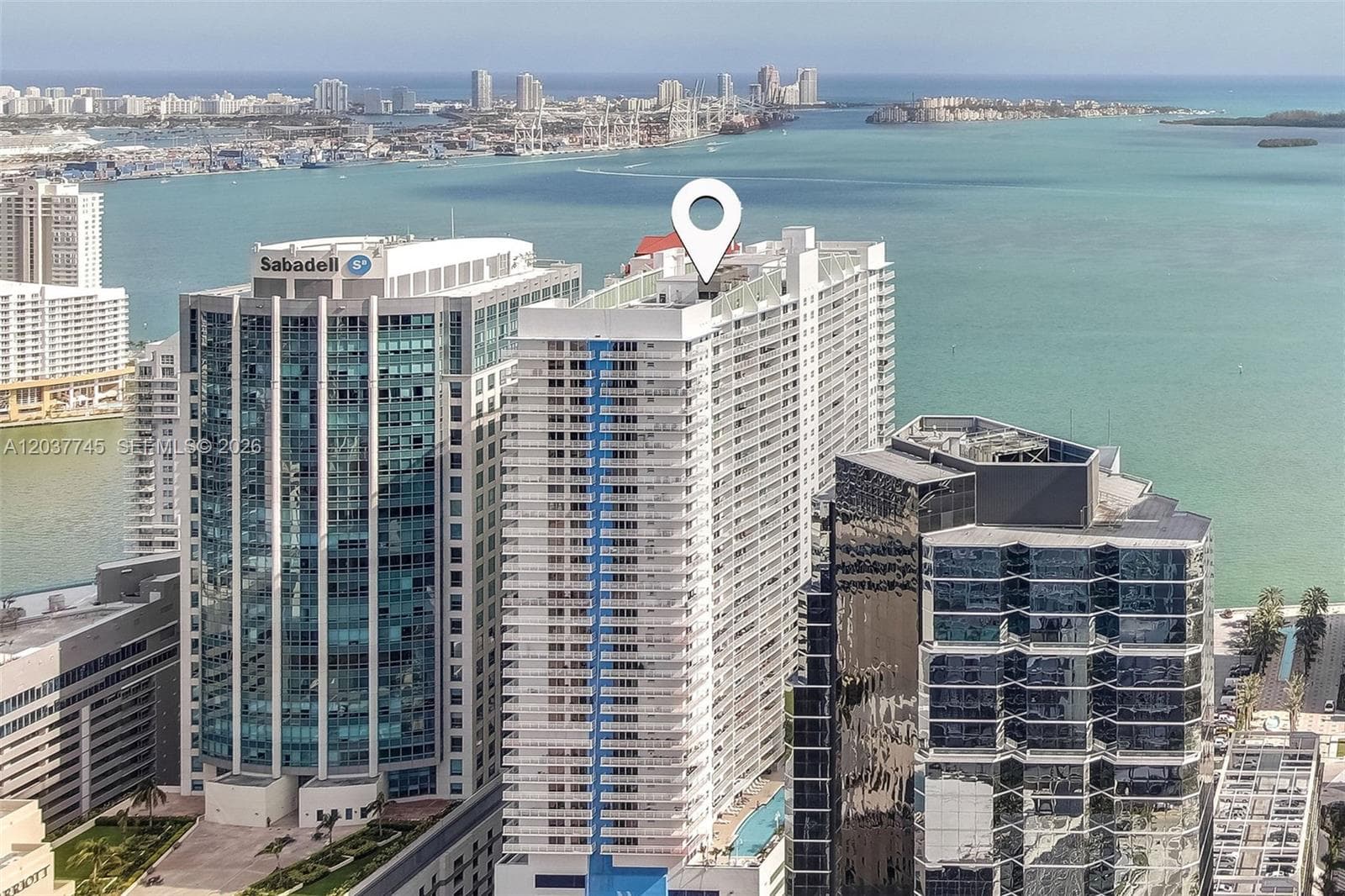 Condominium at 1200 Brickell Bay Dr # 3714, Miami FL 33131
