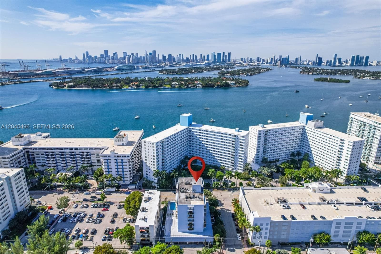 Condominium at 899 West Ave # 3M, Miami Beach FL 33139