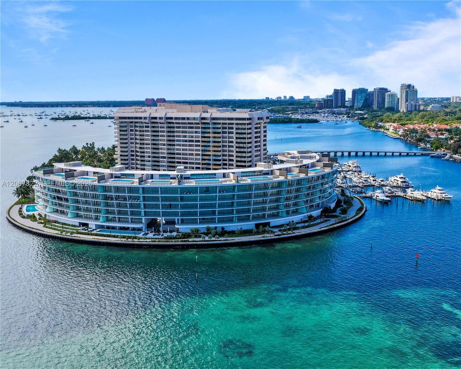 Condominium at 5 GROVE ISLE DR # M502, Miami FL 33133