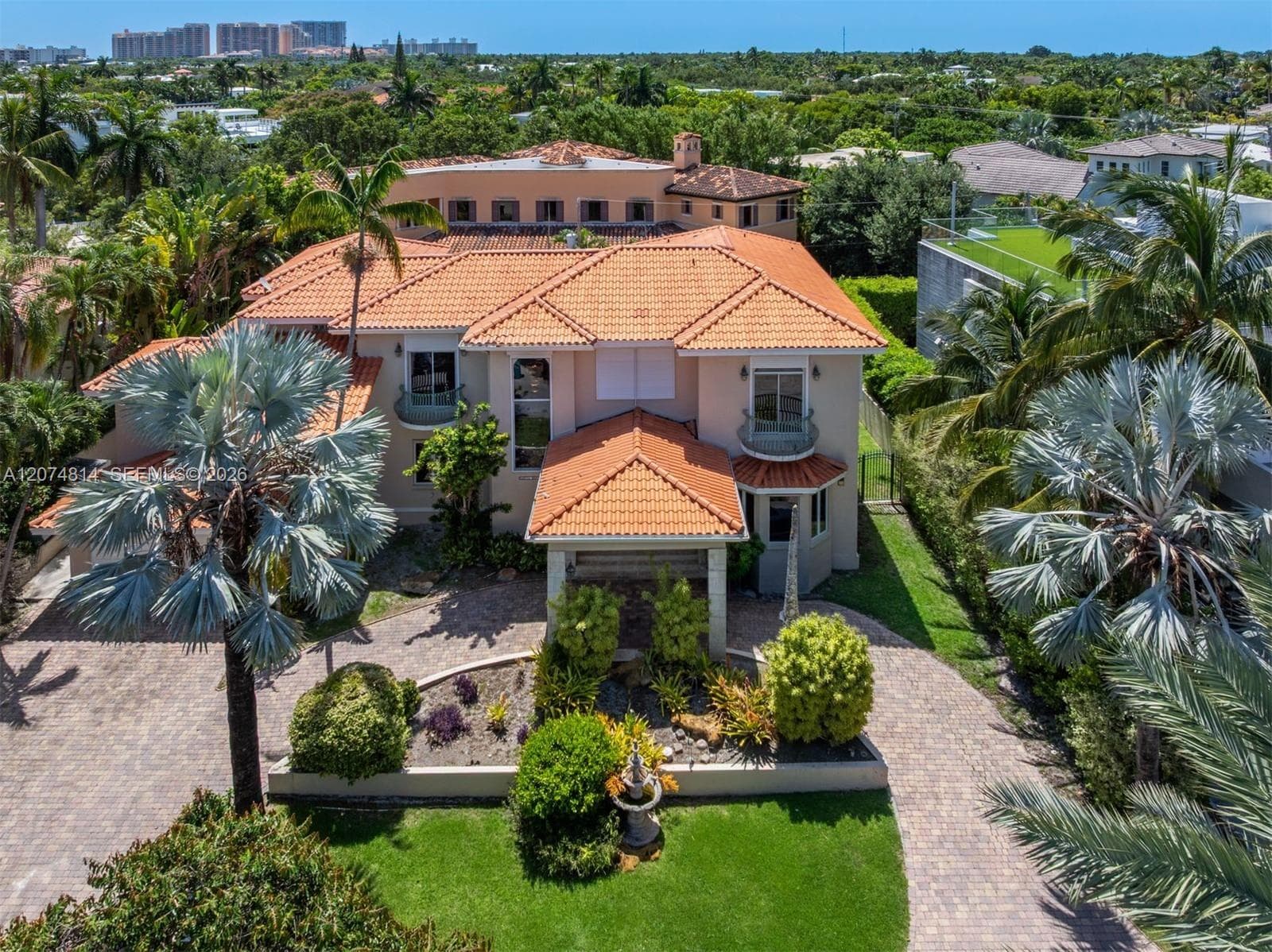 Single Family Residence at 501 Bay Lane, Key Biscayne FL 33149