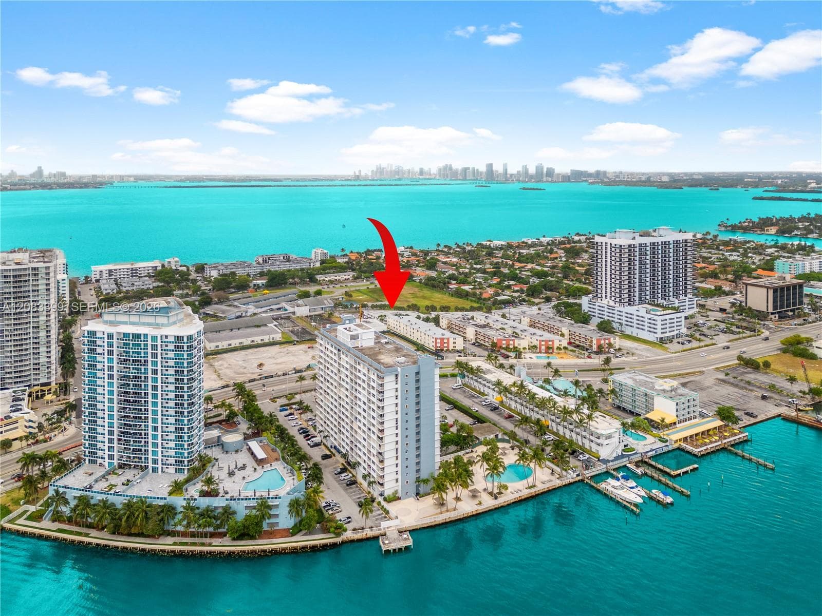 Condominium at 1865 79th St Cswy # 16B, North Bay Village FL 33141