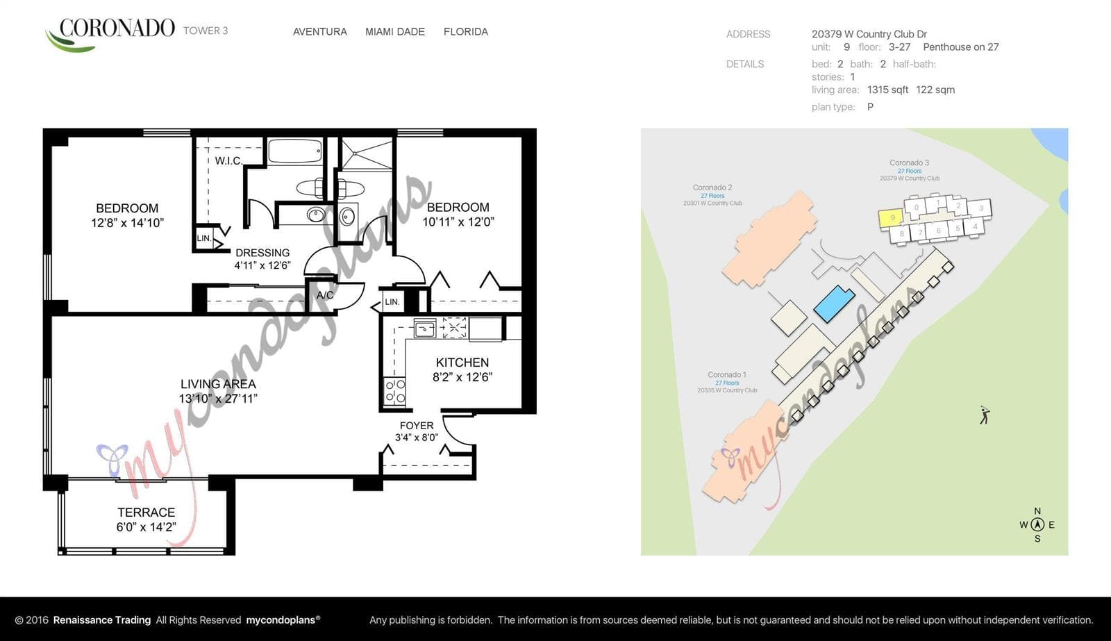 Condominium at 20379 W COUNTRY CLUB Drive # 1139, Aventura FL 33180